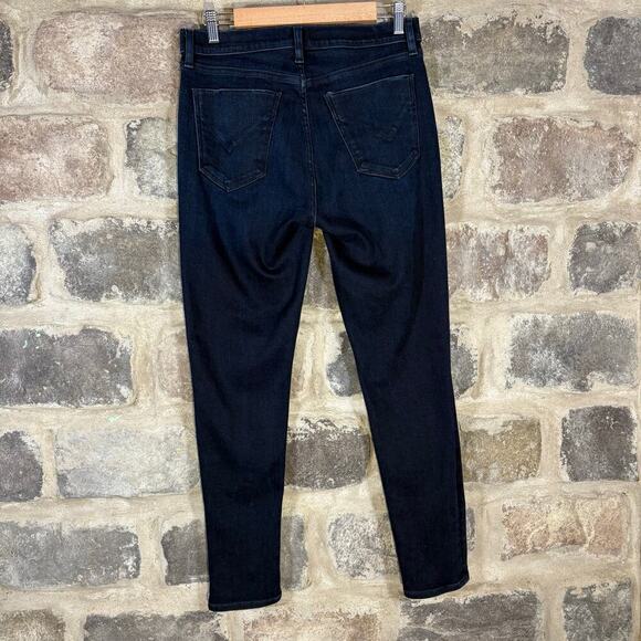 Hudson Jeans Lana Boyfriend Baby Tonight DYDBBT1212 Dark Wash Jeans Woman's 27 - Picture 5 of 14